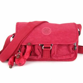 キプリング(kipling)のキプリング ショルダーバッグ ナイロン フラップ 斜め掛け 鞄 カバン レディース レッド Kipling(ショルダーバッグ)