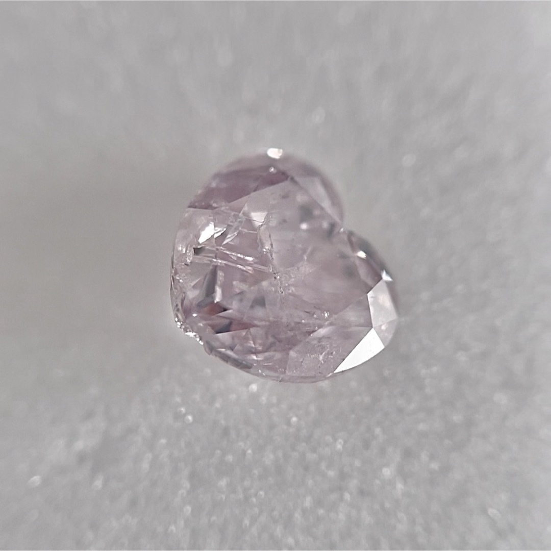 1.039ct ピンクダイヤFANCY LIGHT PURPLISH PINK レディースのアクセサリー(その他)の商品写真