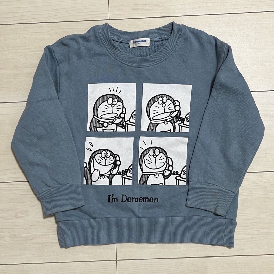 ドラえもん(ドラエモン)のドラえもんトレーナー キッズ/ベビー/マタニティのキッズ服男の子用(90cm~)(Tシャツ/カットソー)の商品写真