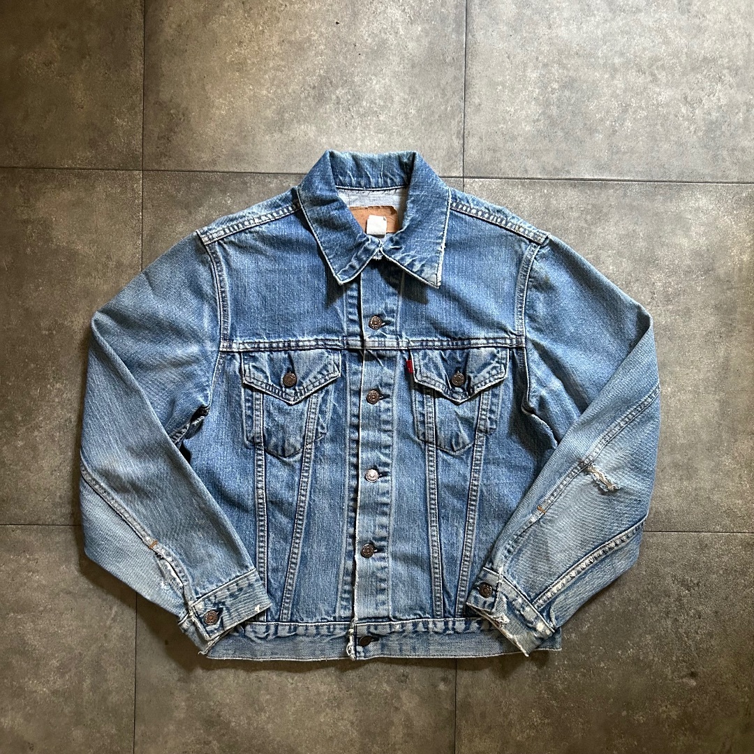 Levi's(リーバイス)の80s リーバイス70505 gジャン/デニムジャケット USA製 42-44 メンズのジャケット/アウター(Gジャン/デニムジャケット)の商品写真