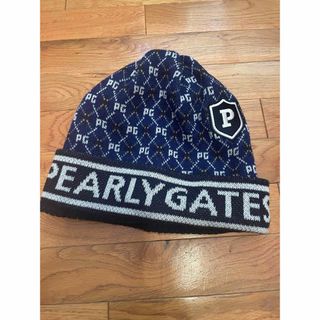 パーリーゲイツ(PEARLY GATES)のパーリーゲイツニット帽(ウエア)