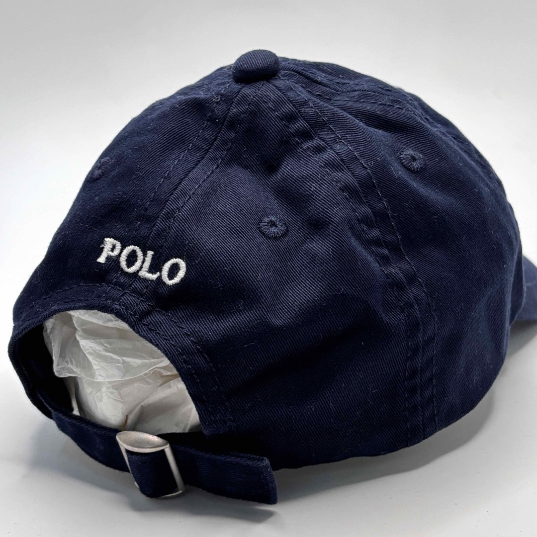 POLO RALPH LAUREN(ポロラルフローレン)のポロラルフローレン ネイビー　紺色　キャップ　帽子 キッズ　子供　52cm キッズ/ベビー/マタニティのこども用ファッション小物(帽子)の商品写真