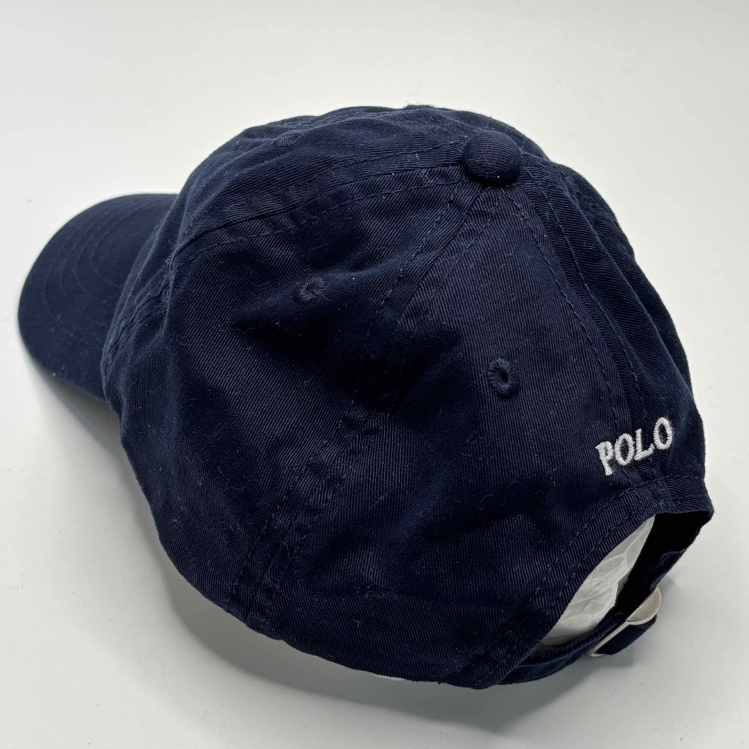 POLO RALPH LAUREN(ポロラルフローレン)のポロラルフローレン ネイビー　紺色　キャップ　帽子 キッズ　子供　52cm キッズ/ベビー/マタニティのこども用ファッション小物(帽子)の商品写真