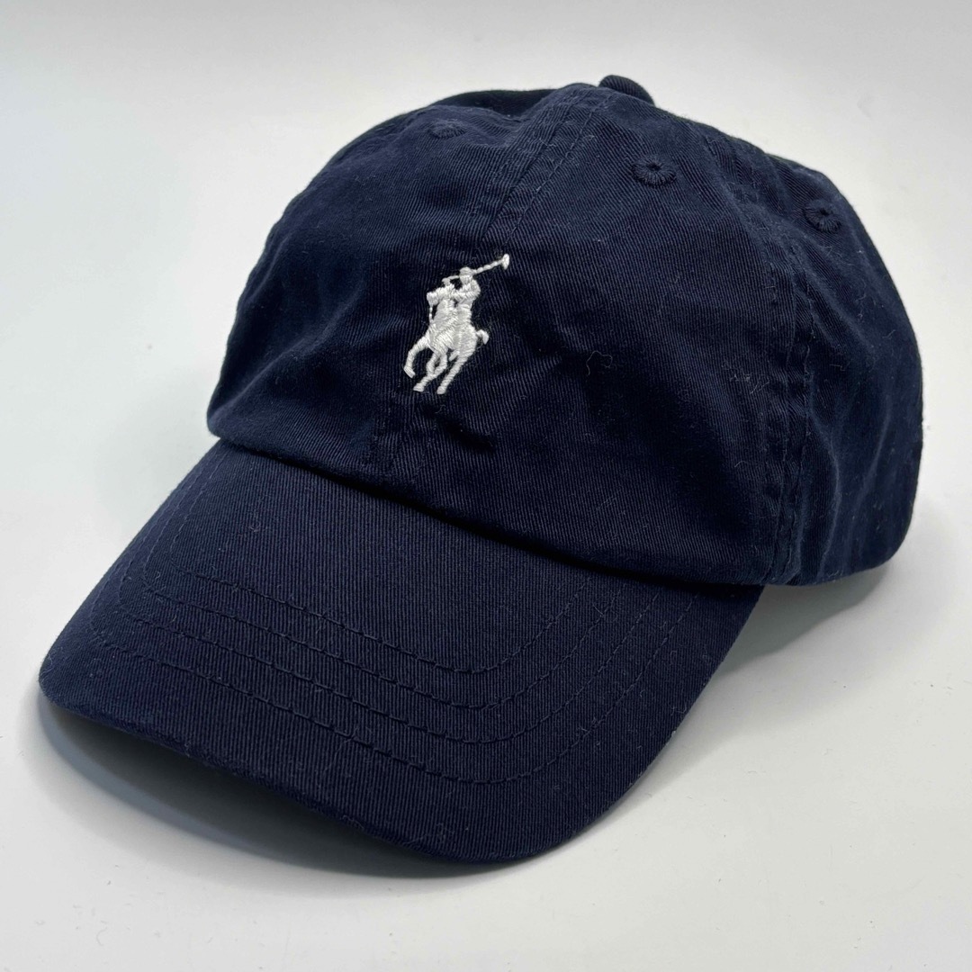 POLO RALPH LAUREN(ポロラルフローレン)のポロラルフローレン ネイビー　紺色　キャップ　帽子 キッズ　子供　52cm キッズ/ベビー/マタニティのこども用ファッション小物(帽子)の商品写真