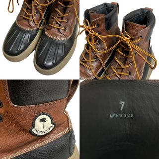 TOD'S - TOD'S × 8 MONCLER × Palm Angels ショートブーツ レザー 皮革