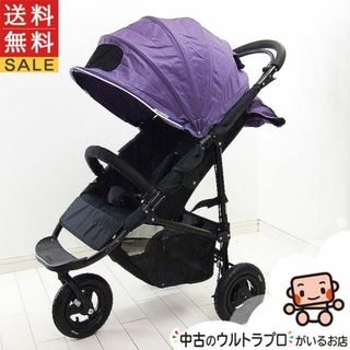 エアバギー(AIRBUGGY)の綺麗 エアバギー ココ ブレーキモデル coco 3カ月から3歳【C.一般中古】(ベビーカー/バギー)