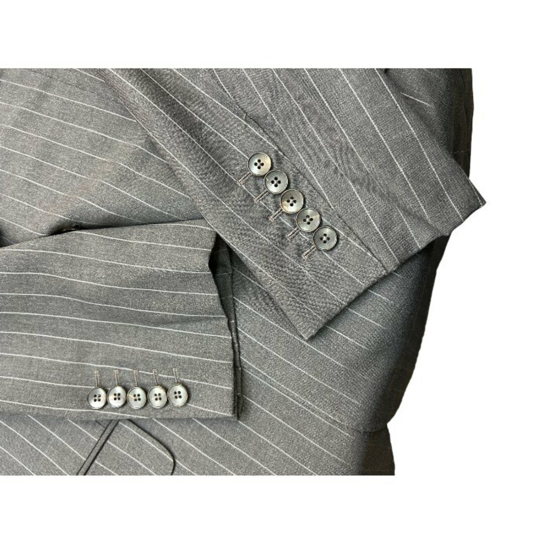 福袋 グッチ GUCCI - GUCCI スーツ ラクマ店|グッチならラクマ 京都リサイクル王国 by W4の通販 中古 フォーマル ウール 二つボタン グレー 48 メンズ ジャケット シングル ストライプ スーツ