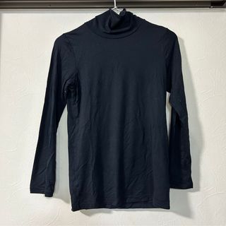 ユニクロ(UNIQLO)の【匿名配送】ユニクロ ヒートテック 140サイズ タートルネック キッズインナー(Tシャツ/カットソー)