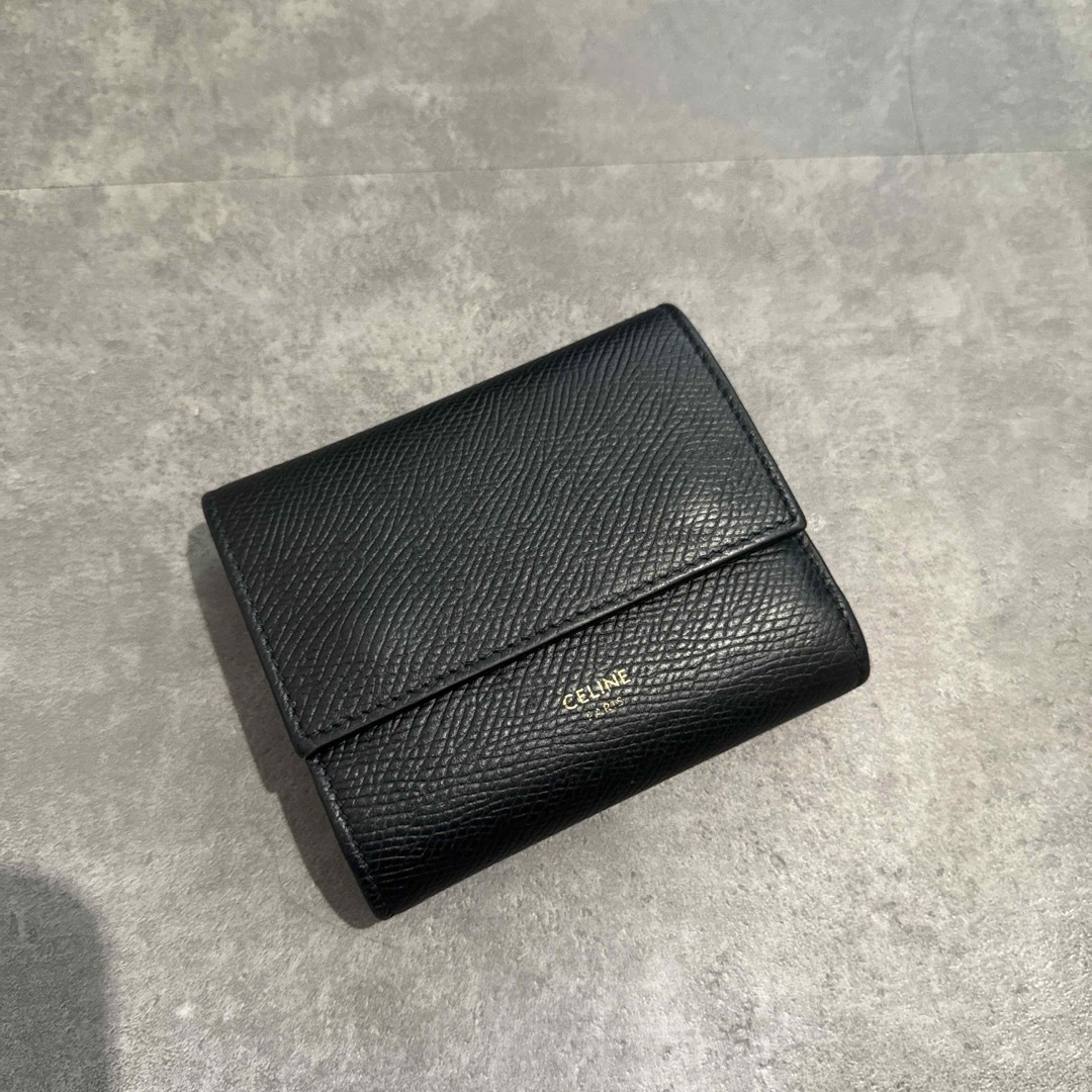 celine(セリーヌ)のCELINE セリーヌ 財布　スモール　ブラック レディースのファッション小物(財布)の商品写真