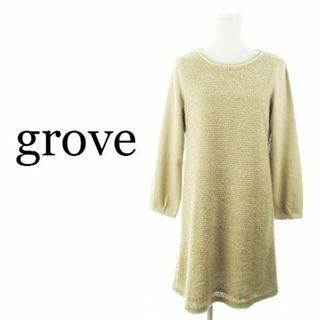 grove - 再値下げgroveレースワンピースの通販 by ゆなゆなちん's shop