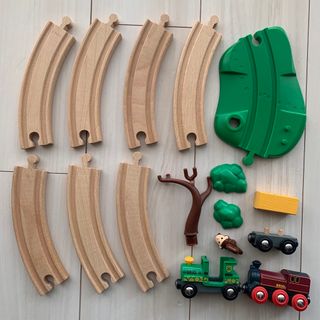 BRIO - ◇つながレール◇プラレール＋BRIO✳︎連結部品✳︎木製