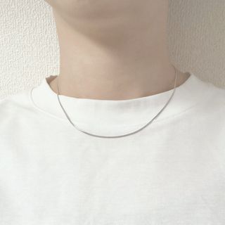 ビューティアンドユースユナイテッドアローズ(BEAUTY&YOUTH UNITED ARROWS)の★再再再入荷★大人気　ステンレス スネーク チェーン ネックレス(ネックレス)