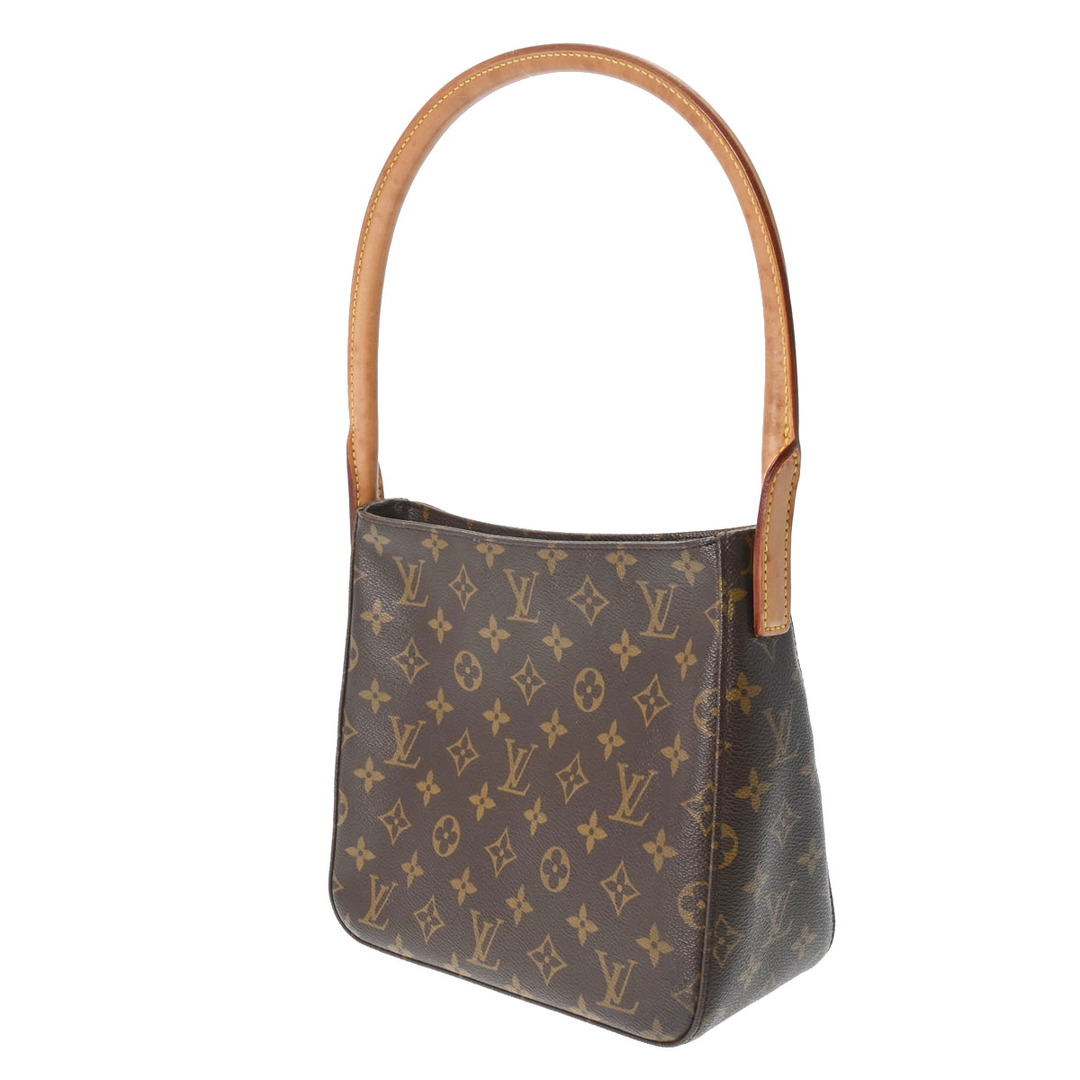 LOUIS VUITTON(ルイヴィトン)のルイヴィトン モノグラム ルーピング MM  セミショルダーバッグ ブラウ レディースのバッグ(ショルダーバッグ)の商品写真