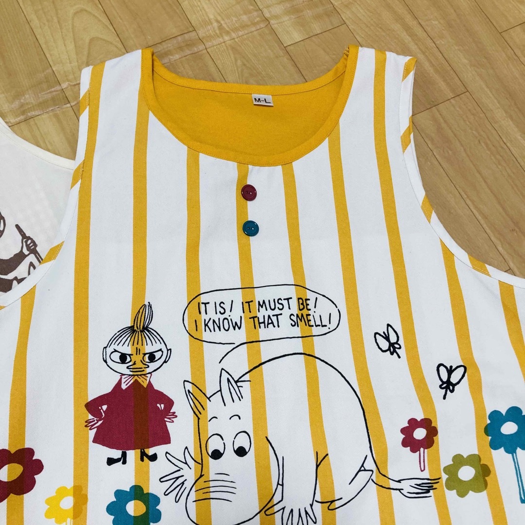 MOOMIN(ムーミン)の0707様専用　ムーミン　エプロン　2セット レディースのレディース その他(その他)の商品写真