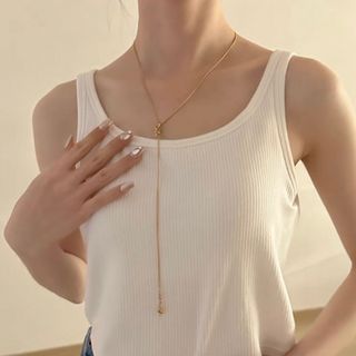 ザラ(ZARA)の★再入荷★ ステンレス ノット　ラリエット　ネックレス (ネックレス)