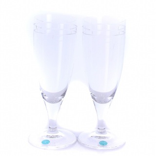 ティファニー(Tiffany & Co.)のティファニー アトラス ピルスナー ペア ビア ビールグラス 2個セット ガラス(食器)