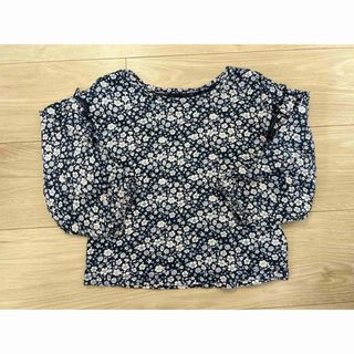 ギャップキッズ(GAP Kids)のGAP 長袖　カットソー　100 花柄(Tシャツ/カットソー)