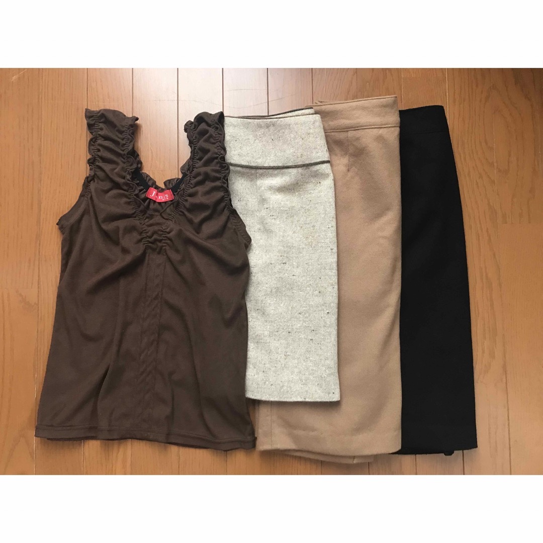 レディースまとめ売りSサイズ レディースのスカート(ひざ丈スカート)の商品写真