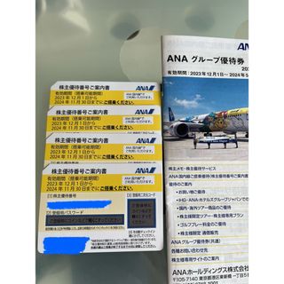 エーエヌエー(ゼンニッポンクウユ)(ANA(全日本空輸))のANA株主優待4枚(その他)