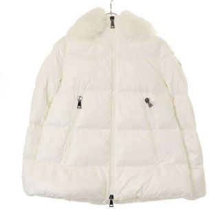 モンクレール(MONCLER)のMONCLER モンクレール LAICHE ファーダウンジャケット ホワイト 00 H20931A00134 68950(ダウンジャケット)