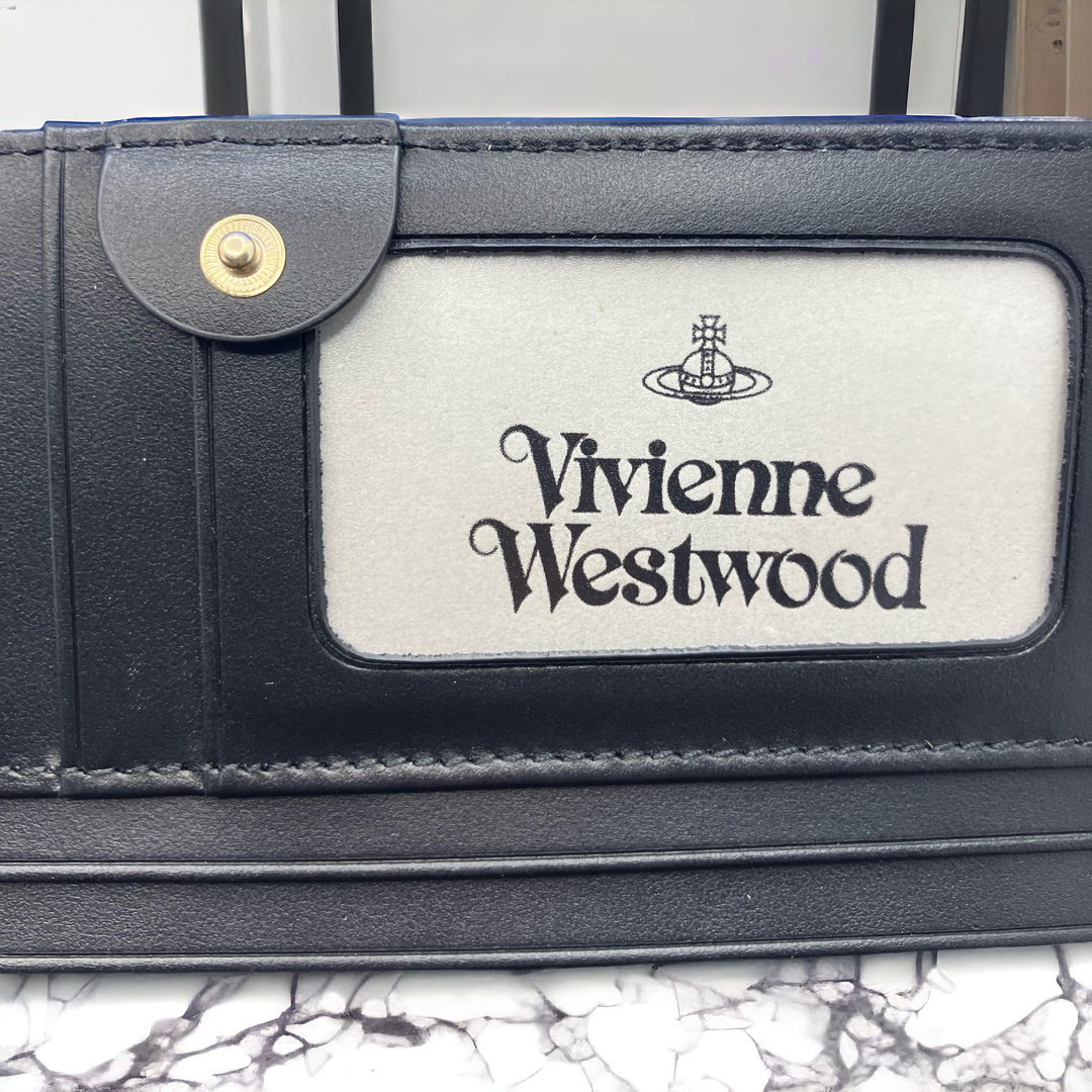 Vivienne Westwood(ヴィヴィアンウエストウッド)の【新品未使用】ヴィヴィアン ウエストウッド 長財布レディース メタリックグレー レディースのファッション小物(財布)の商品写真