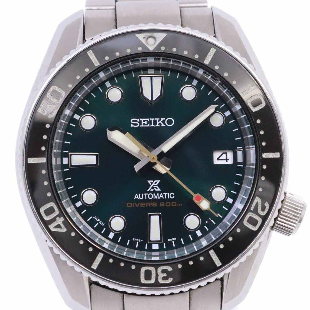 SEIKO セイコー プロスペックス セイコー創業140周年記念限定 自動巻き メンズ 腕時計 グリーン文字盤 SBDC133 / 6R35-01L0