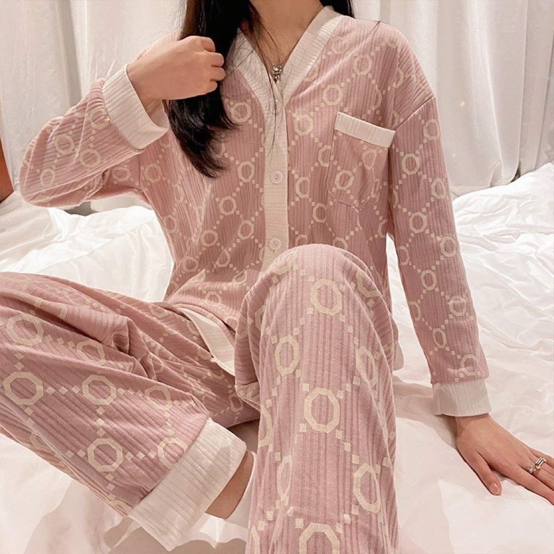 レディース　ルームウェア　パジャマ　部屋着　韓国　お泊まり会　旅行　可愛い　人気 レディースのルームウェア/パジャマ(ルームウェア)の商品写真