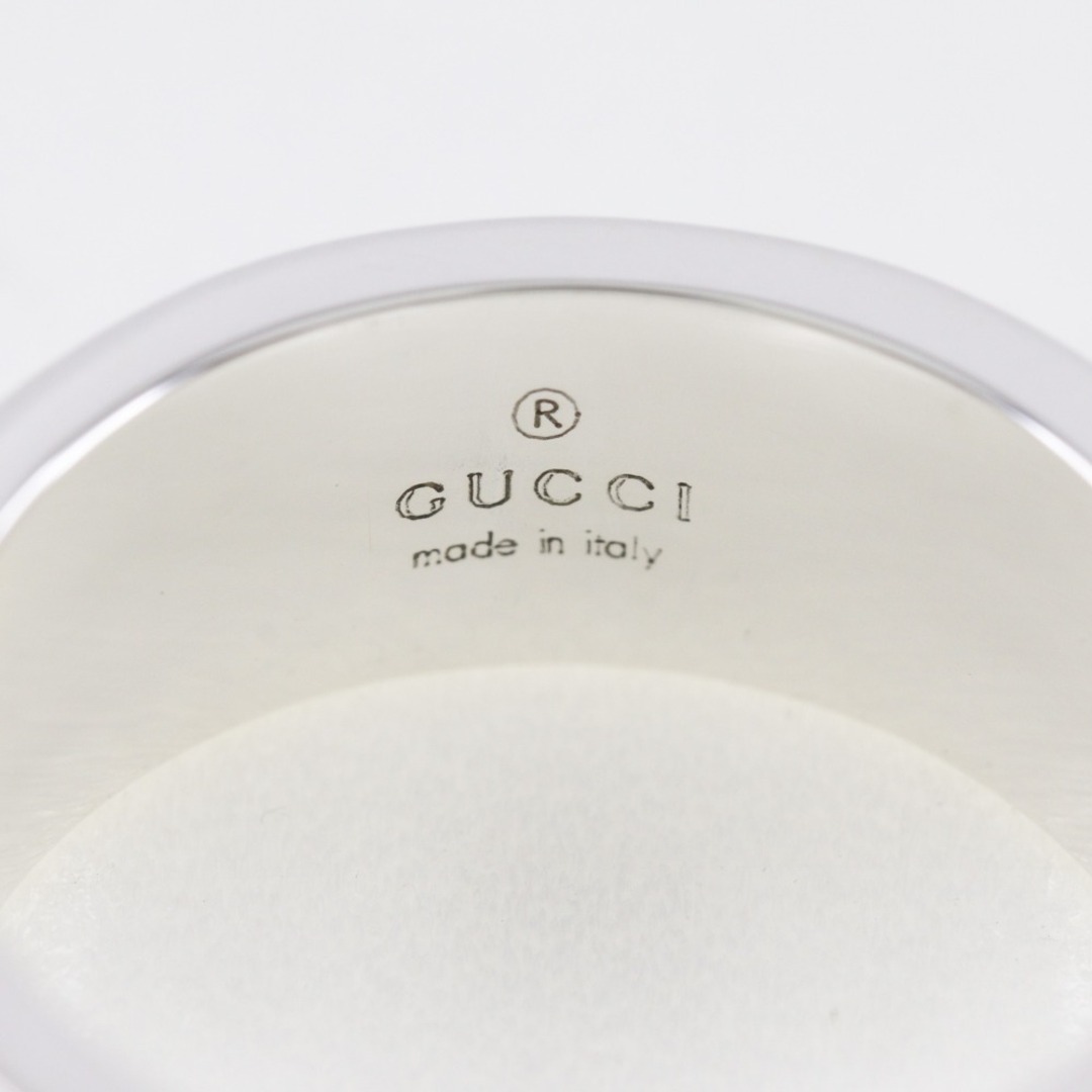 Gucci(グッチ)の【GUCCI】グッチ ブランデッドG シルバー925 14.5号 約7.6g ユニセックス リング・指輪 レディースのアクセサリー(リング(指輪))の商品写真