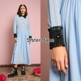 シスタージェーン(sister jane)のSister Jane フラワーデザイン ミディアムワンピース(ひざ丈ワンピース)