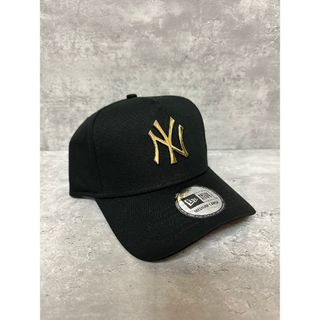 ニューエラー(NEW ERA)のニューエラ ニューヨークヤンキース ゴールドメタルバッジロゴ スナップバック(キャップ)