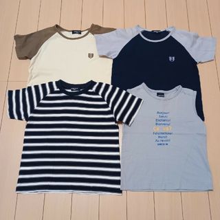 コムサイズム(COMME CA ISM)のCOMME CA DU ISM  男児130 Tシャツ＆タンクトップ４点セット(Tシャツ/カットソー)