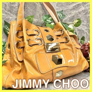 ジミーチュウ(JIMMY CHOO)の⭐️美品⭐️ ジミーチュウ JIMMY CHOO バッグ ハンドバッグ エナメル(ハンドバッグ)