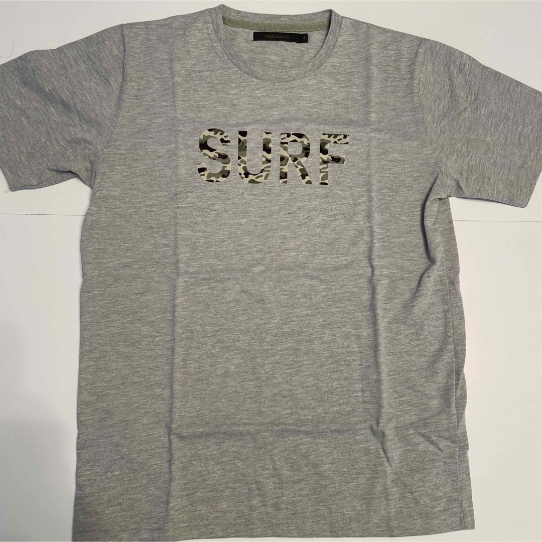 Ciaopanic(チャオパニック)のSURF ロゴカモ柄　半袖Tシャツ　Mサイズ Tシャツ レディースのトップス(Tシャツ(半袖/袖なし))の商品写真