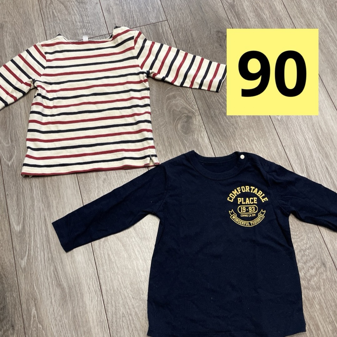 COMME CA ISM(コムサイズム)の90 トップス 2点 キッズ/ベビー/マタニティのキッズ服男の子用(90cm~)(Tシャツ/カットソー)の商品写真