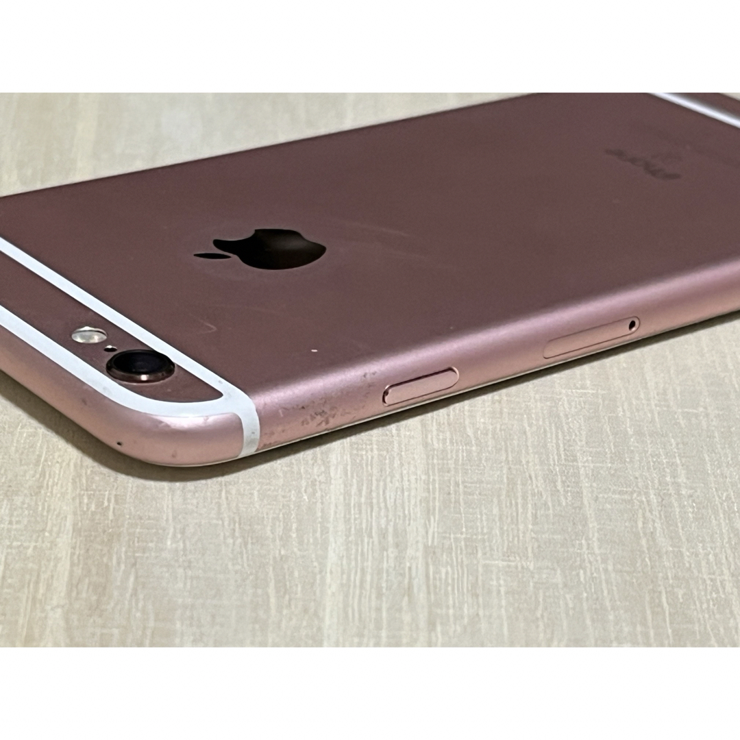 iPhone(アイフォーン)のIPhone6s 128GB ローズゴールド SIMフリー バッテリー100％ スマホ/家電/カメラのスマートフォン/携帯電話(スマートフォン本体)の商品写真