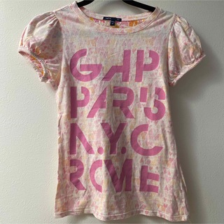 ギャップキッズ(GAP Kids)のGAPkids   半袖　パフスリーブ　ハートTシャツ(Tシャツ/カットソー)