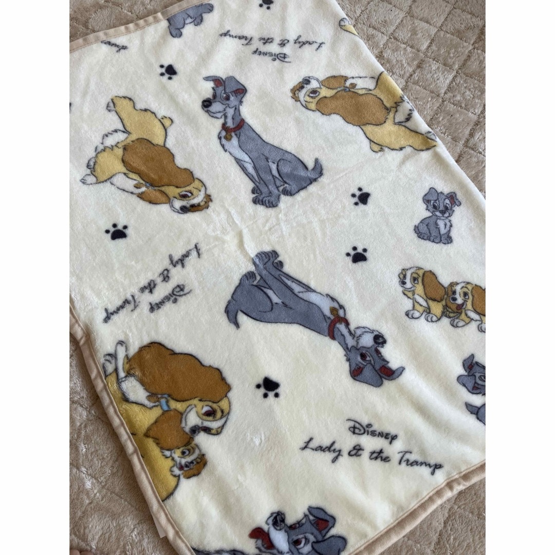 新品 わんわん物語♡ ひざ掛け ブランケット 毛布 ♡バースデイ* キッズ/ベビー/マタニティの寝具/家具(毛布)の商品写真