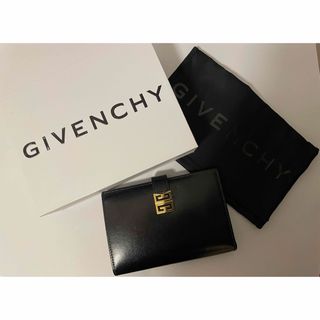 ジバンシィ(GIVENCHY)のジバンシー　レディース財布　ブラックゴールド(財布)