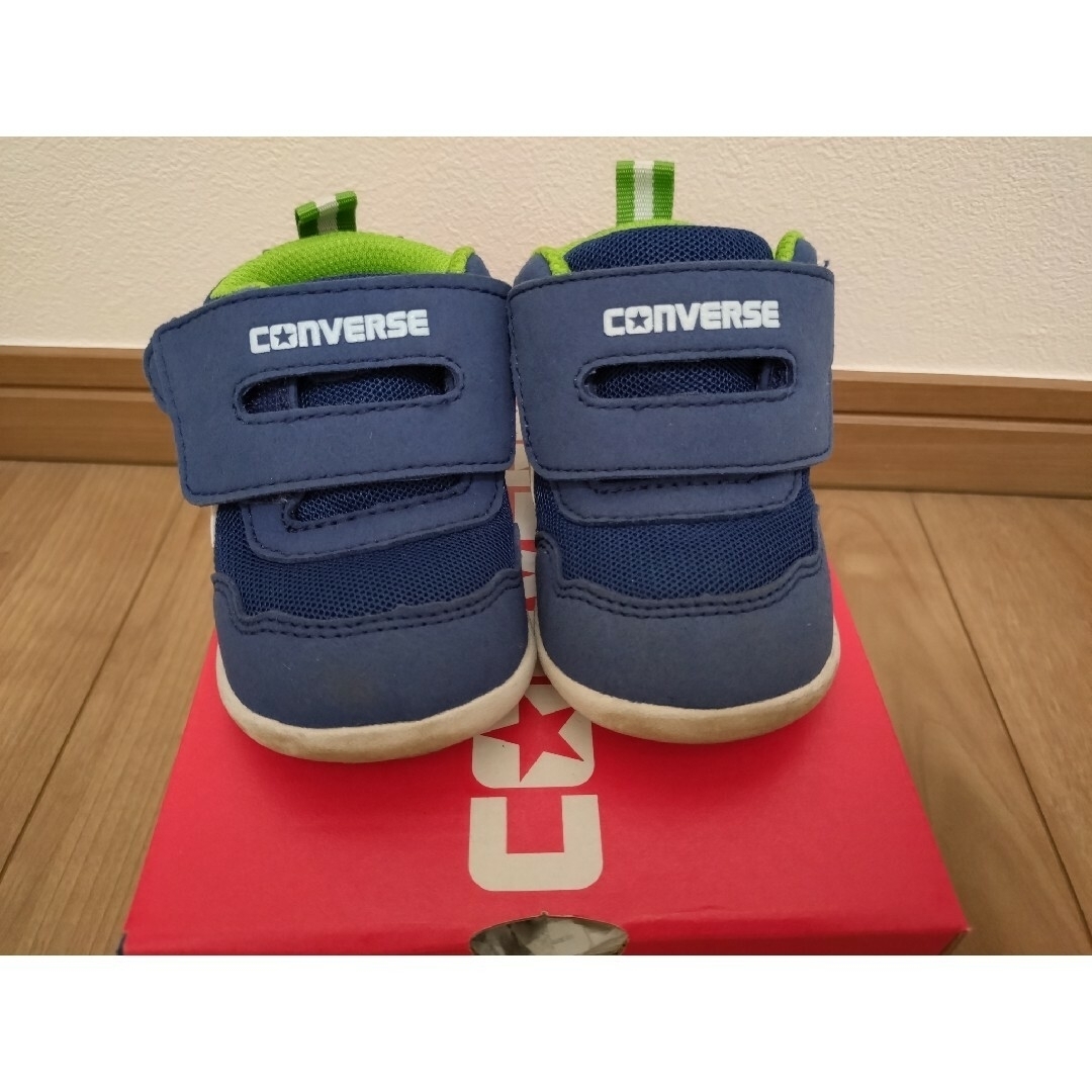 CONVERSE(コンバース)のコンバース　MINI RS2　ネイビー13.5cm　ベビースニーカー キッズ/ベビー/マタニティのベビー靴/シューズ(~14cm)(スニーカー)の商品写真