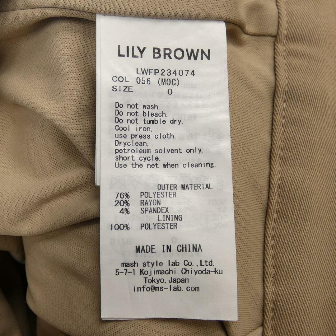 Lily Brown(リリーブラウン)のリリーブラウン Lily Brown パンツ レディースのパンツ(その他)の商品写真