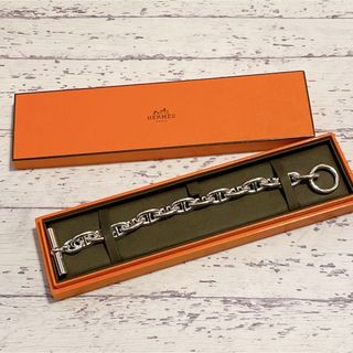 エルメス(Hermes)のレア！　新品　エルメス　シェーヌダンクル　ブレスレット　GM 14コマ　(ブレスレット)