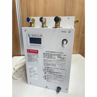 【中古】2016年製 小型電気温水器 TOTO REKB12A22 湯ぽっと パブリック飲料・洗い物用 約12L 据え置きタイプ 先止め式