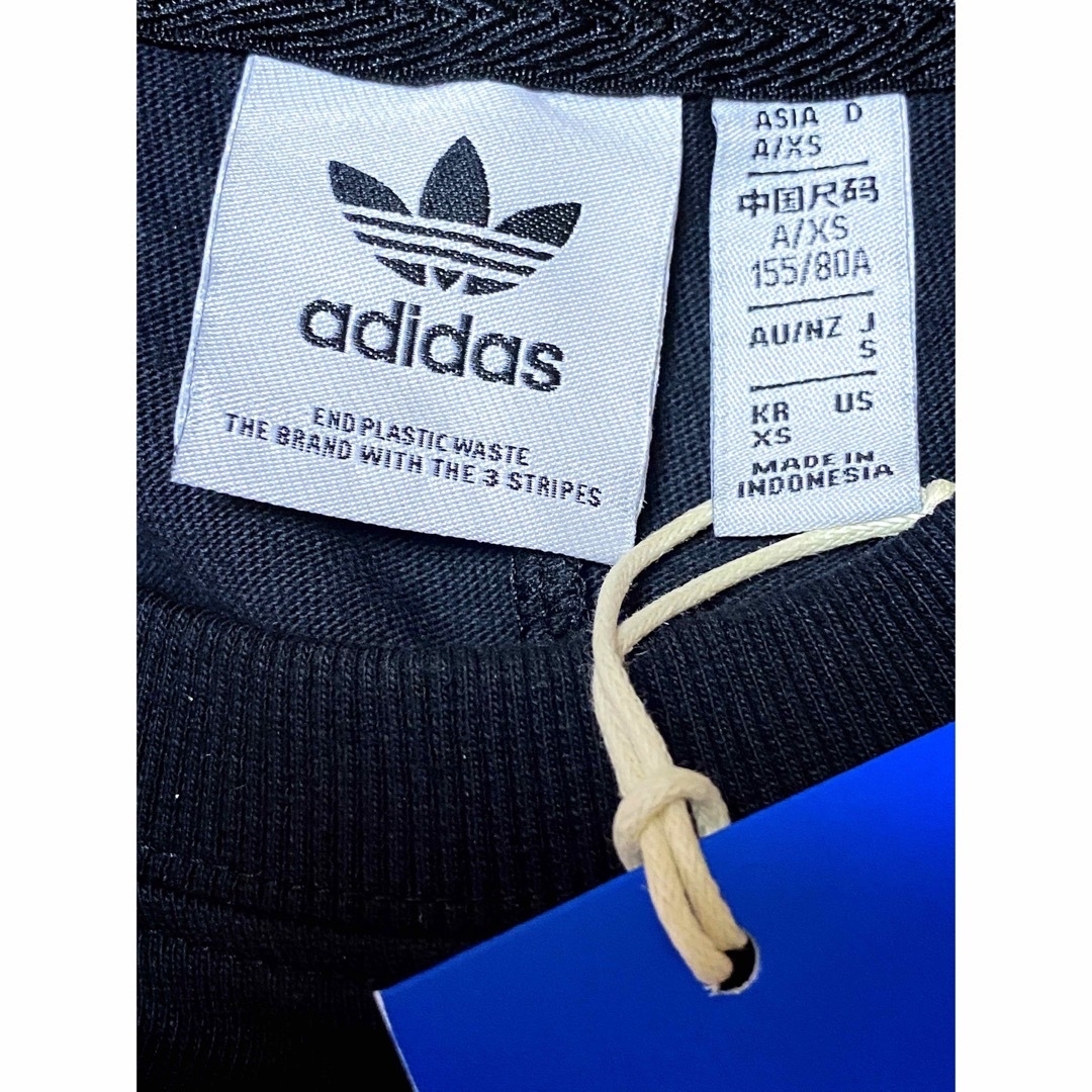 adidas(アディダス)の新品 アディダス クラッシックス トレフォイル Ｔシャツ ワンピース Sサイズ レディースのワンピース(ミニワンピース)の商品写真