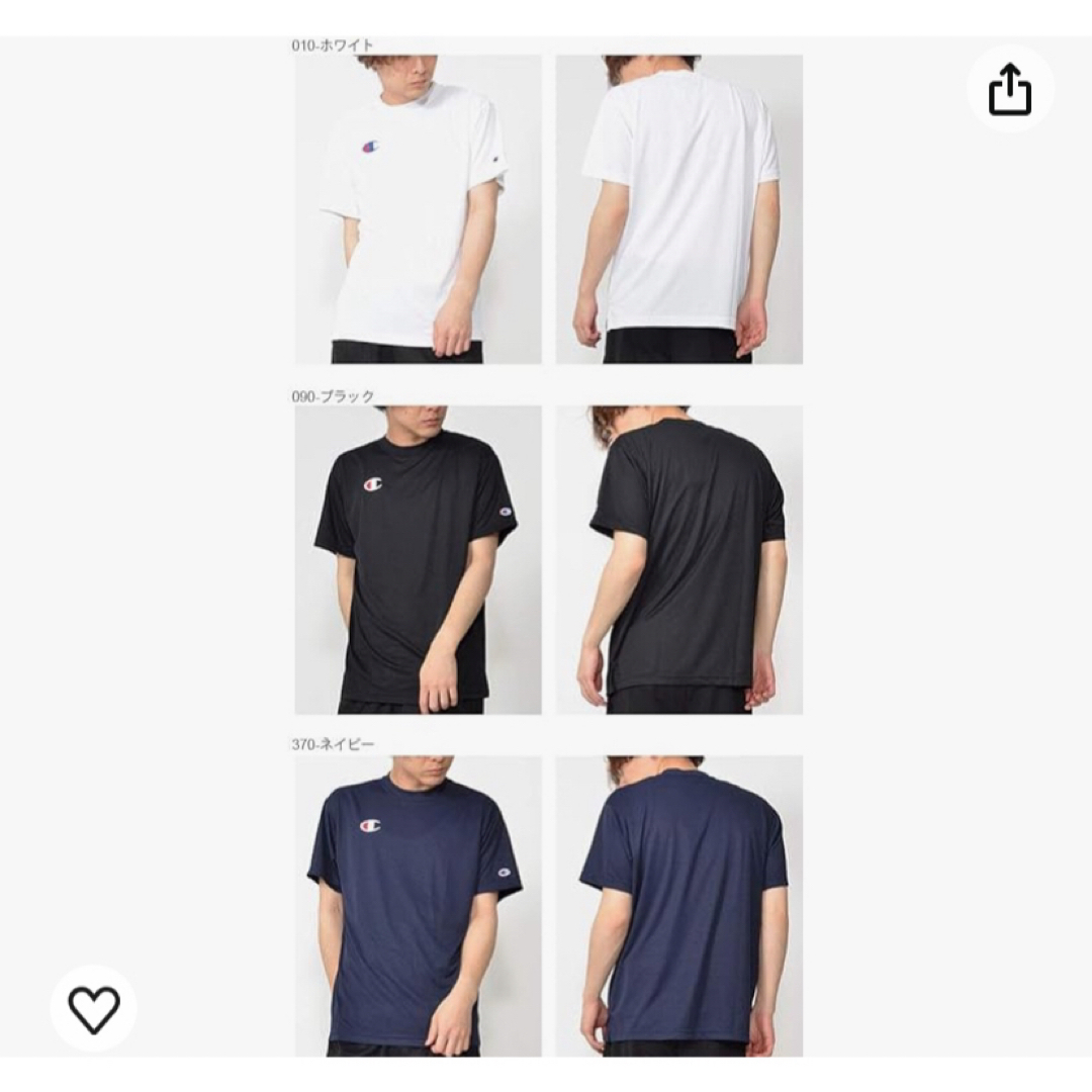 Champion チャンピオン TEAM T-SHIRTS C3-PS390 X メンズのトップス(Tシャツ/カットソー(半袖/袖なし))の商品写真