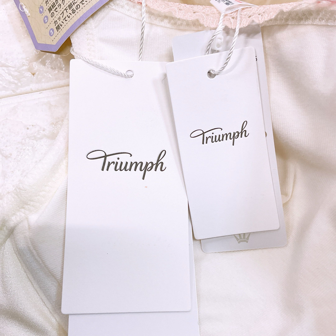 Triumph(トリンプ)のトリンプ　恋するブラ　ブラ＆ショーツセット　E75L レディースの下着/アンダーウェア(ブラ&ショーツセット)の商品写真