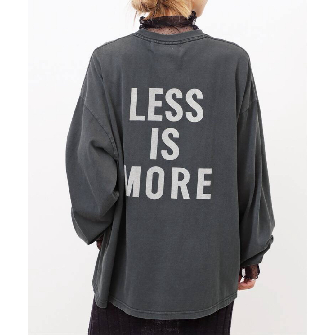 L'Appartement DEUXIEME CLASSE(アパルトモンドゥーズィエムクラス)の☆新品☆ 【REMI RELIEF】 LESS IS MORE L/S T-SH レディースのトップス(Tシャツ(長袖/七分))の商品写真