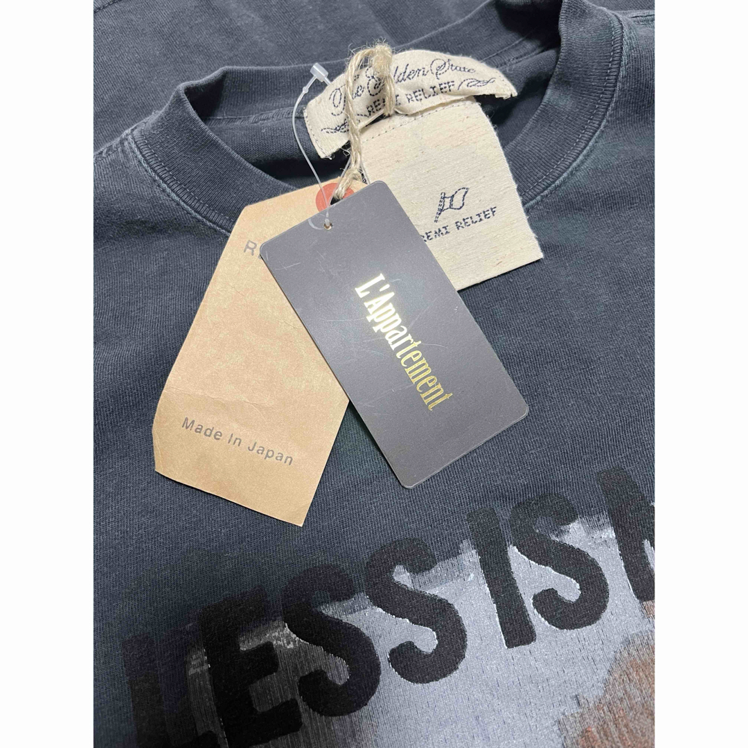 L'Appartement DEUXIEME CLASSE(アパルトモンドゥーズィエムクラス)の☆新品☆ 【REMI RELIEF】 LESS IS MORE L/S T-SH レディースのトップス(Tシャツ(長袖/七分))の商品写真