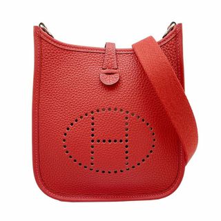 エルメス(Hermes)のHERMES　エルメス　エブリンTPM　アマゾン　トリヨンクレマンス　ヴァーミリオン　赤レッド　シルバー金具　B刻印（2023年）ショルダーバッグ　レザー　斜め掛け　ショルダーバッグ　レディース　メンズ　レディース(ショルダーバッグ)