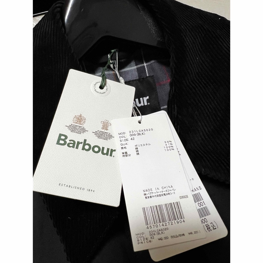 JOURNAL STANDARD relume(ジャーナルスタンダードレリューム)の別注【BARBOUR/バブアー】*RELUME LONG TRANSPORT レディースのジャケット/アウター(ブルゾン)の商品写真