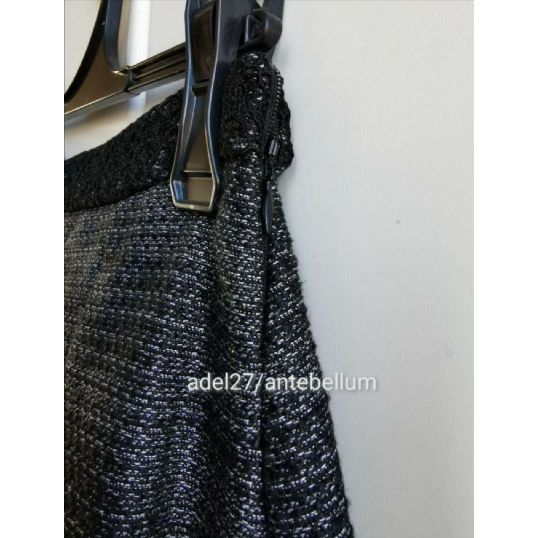 Feroux(フェルゥ)の新品上下Ferouxフェルゥセレモニー対応MIXツイードジャケットスカートスーツ レディースのフォーマル/ドレス(スーツ)の商品写真